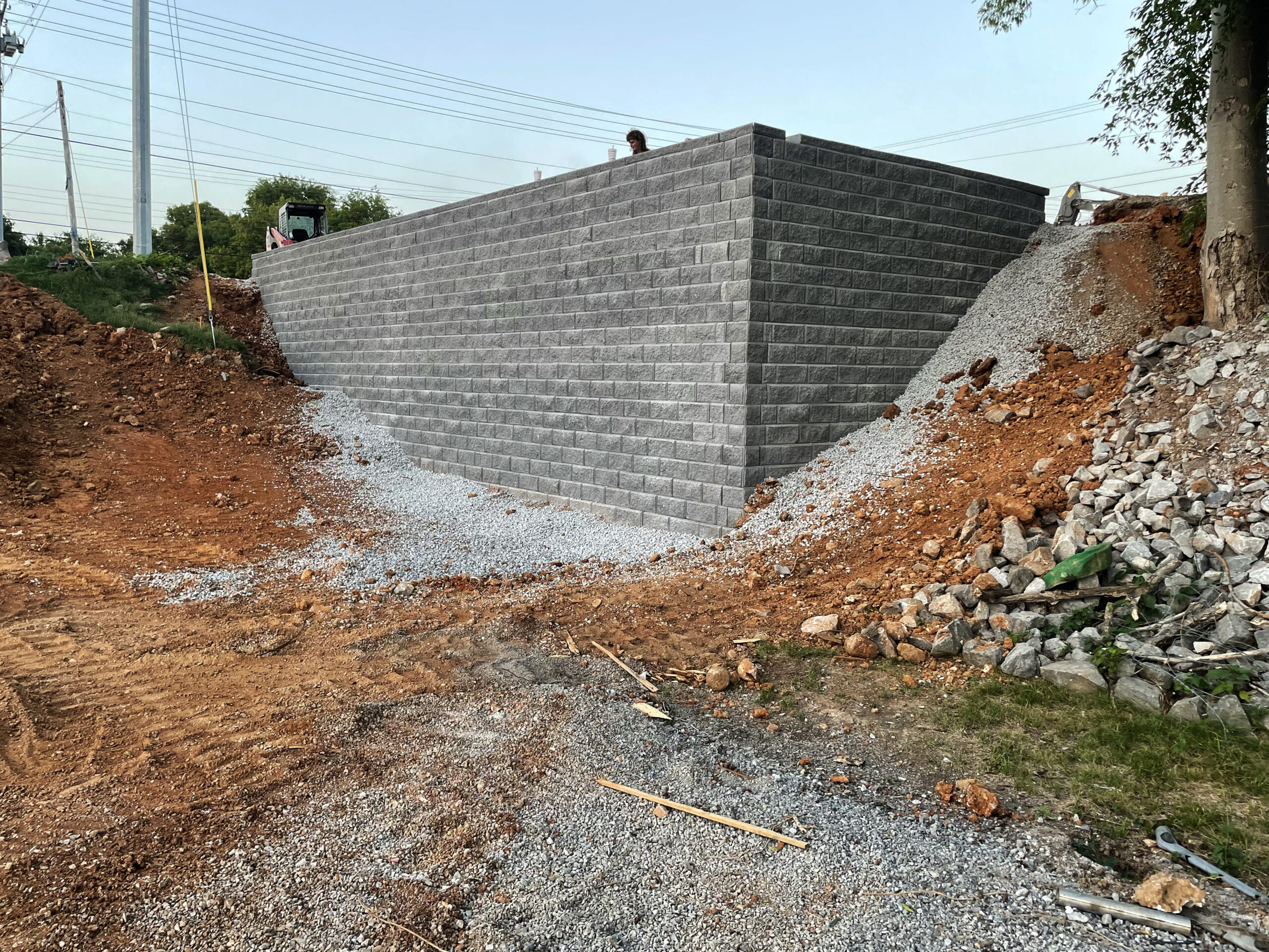 Retaining Walls Clarksville TN | Total Materials LLC